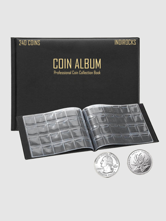 240 Pockets Coin Collection Album