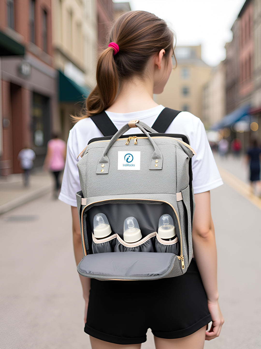 Diaper Bag Backpack Foldable