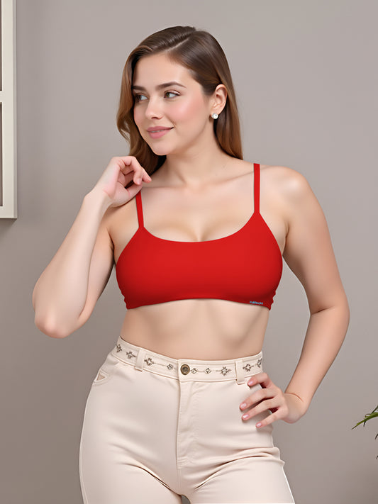 Padded Bra- Red