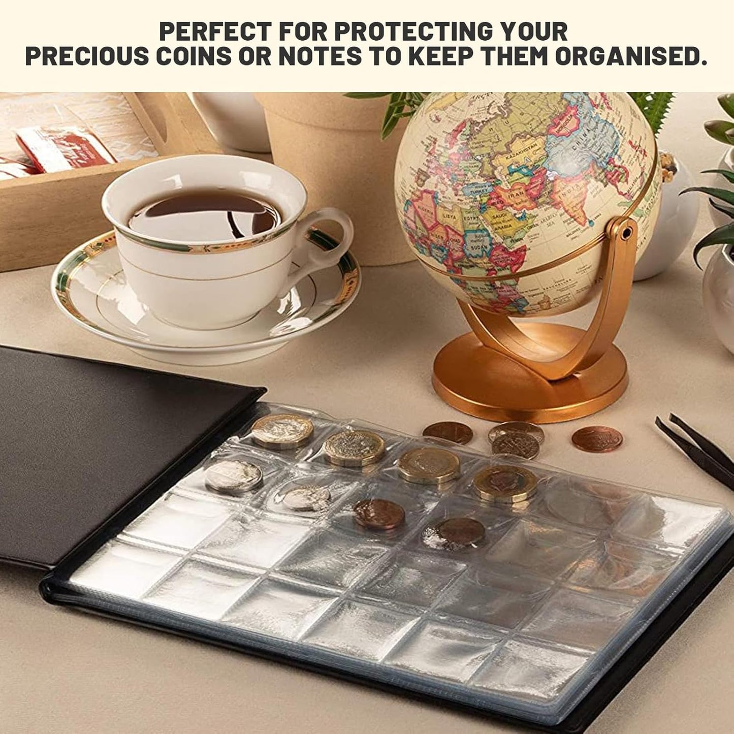 240 Pockets Coin Collection Album