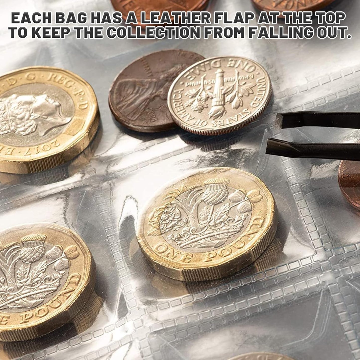 240 Pockets Coin Collection Album