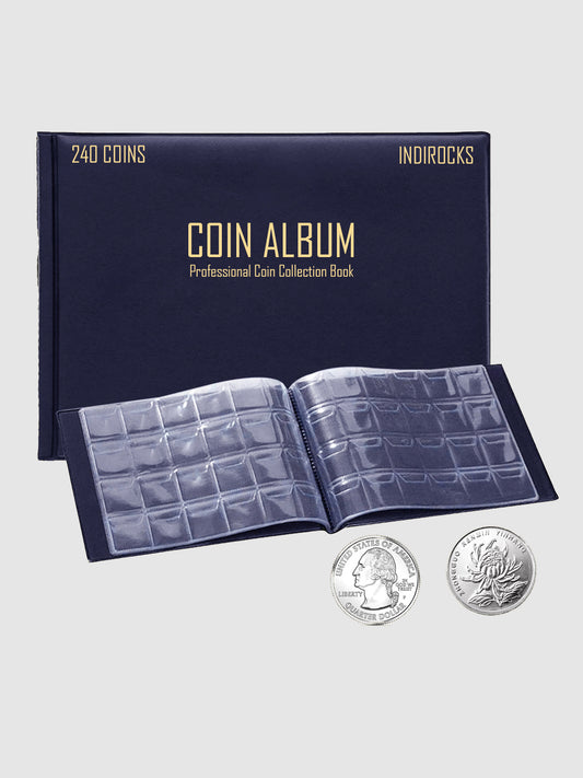 240 Pockets Coin Collection Album