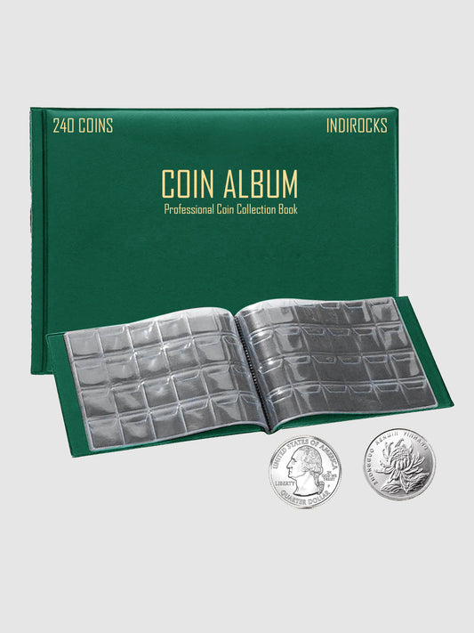 240 Pockets Coin Collection Album